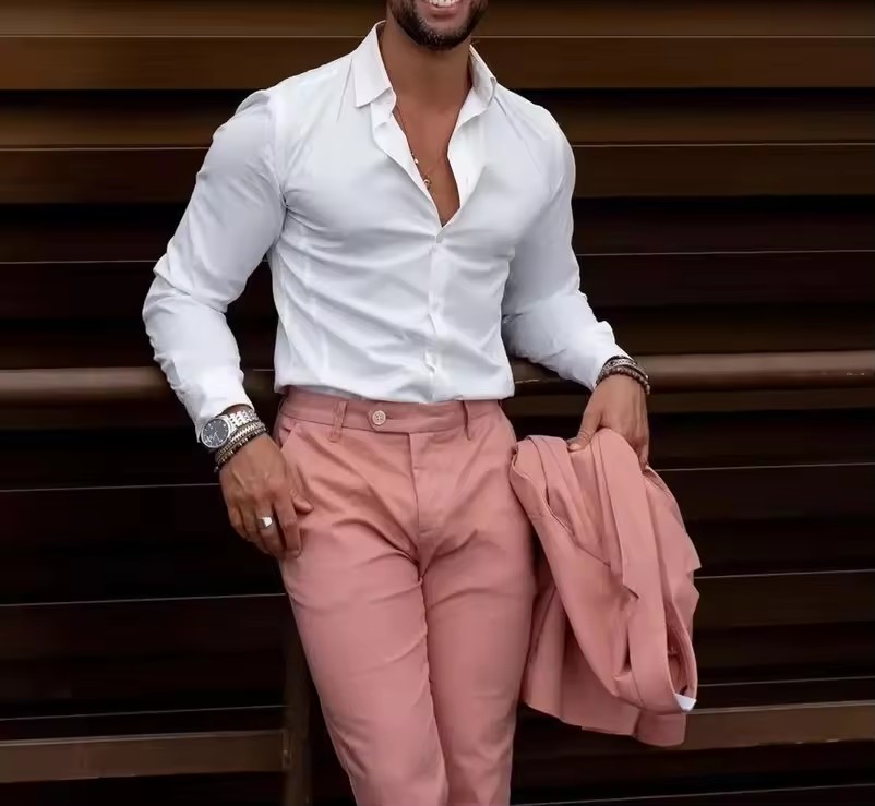 Men Formal Party Wear Outfit - Классический мужской деловой повседневный костюм 2026