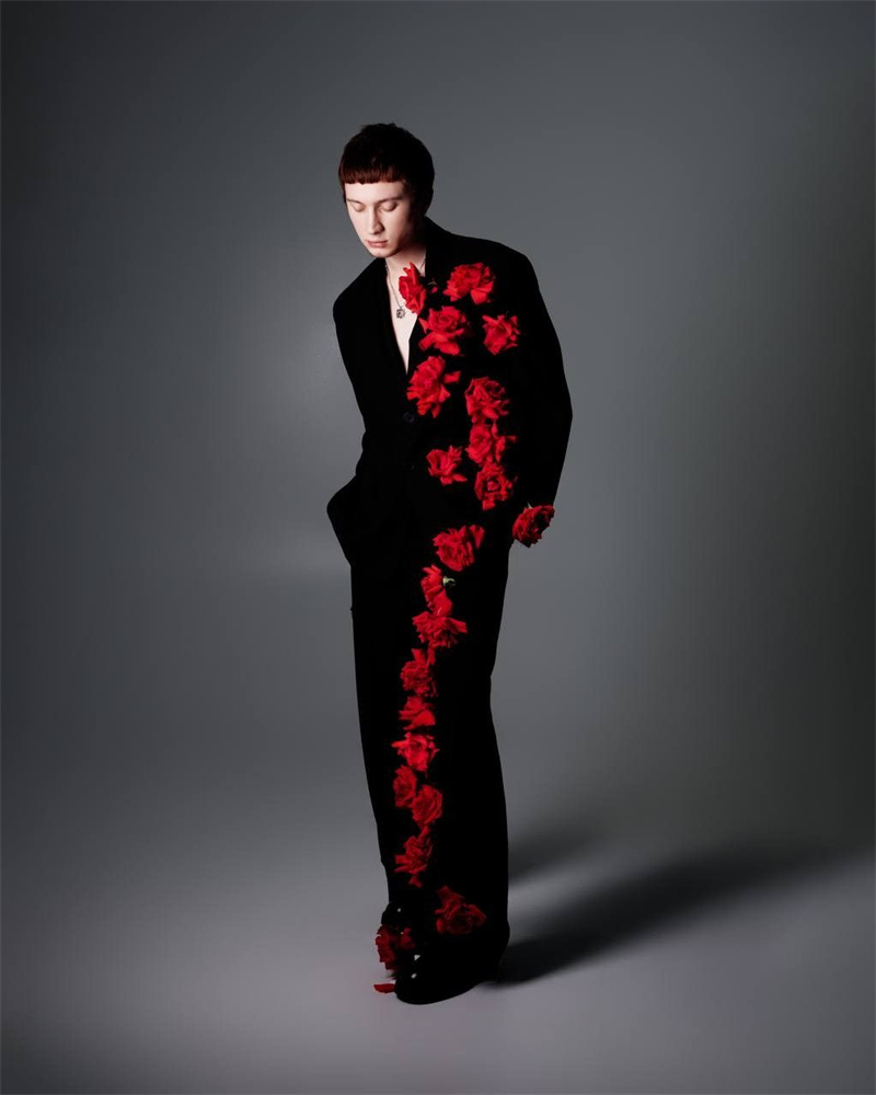 Men Formal Wear Design - Дизайнерский черный мужской костюм-двойка: пиджак и