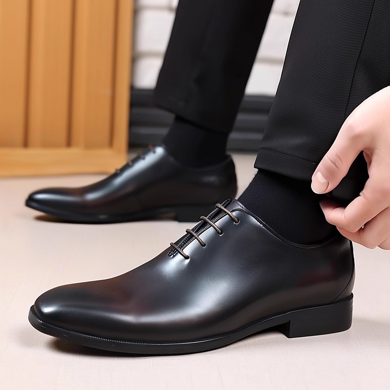 Men Formal Wear Design - Дизайнерские мужские туфли-оксфорды из натуральной кожи,