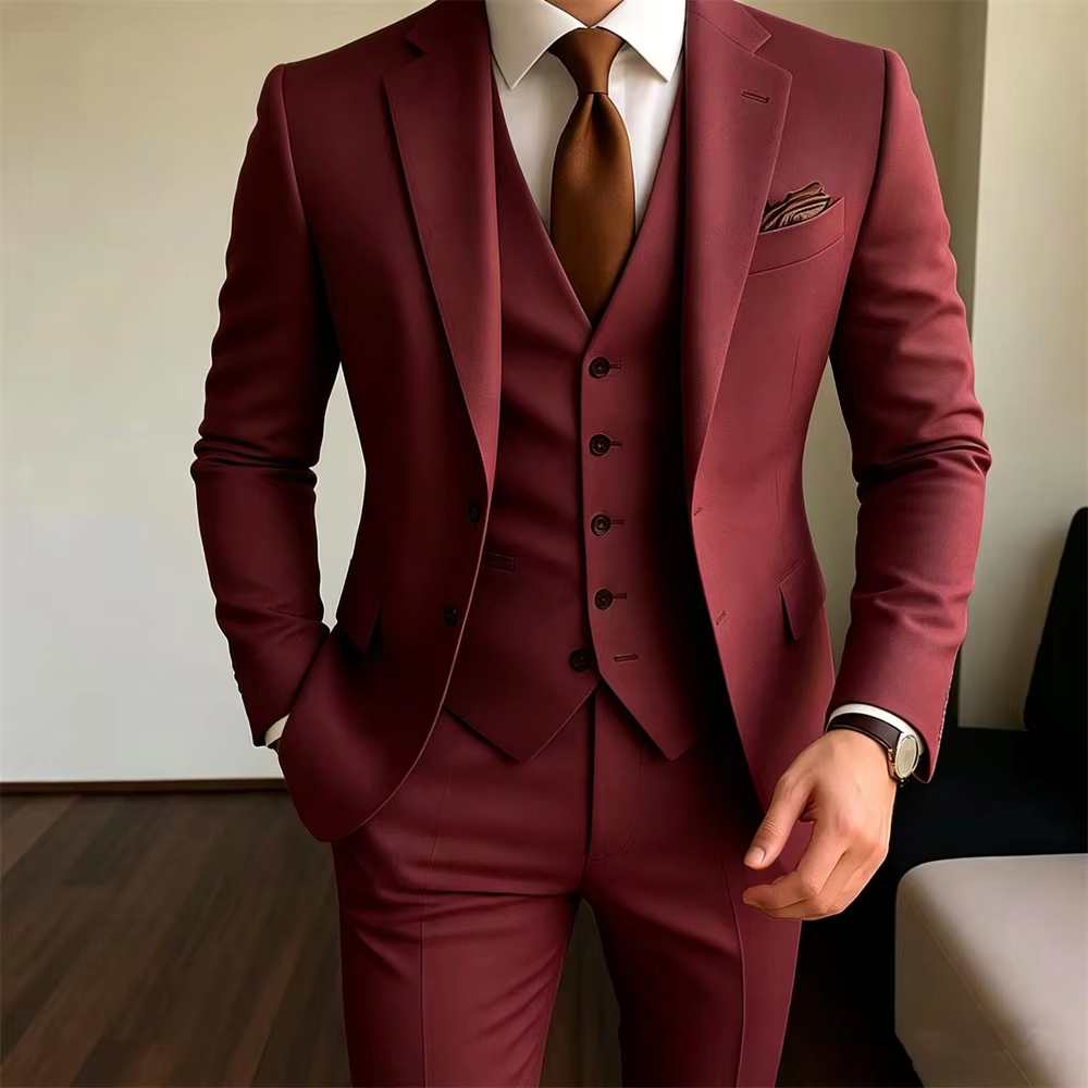Мужские костюмы цвета хаки, 3  – обзор и цена Men Formal Party Wear Outfit