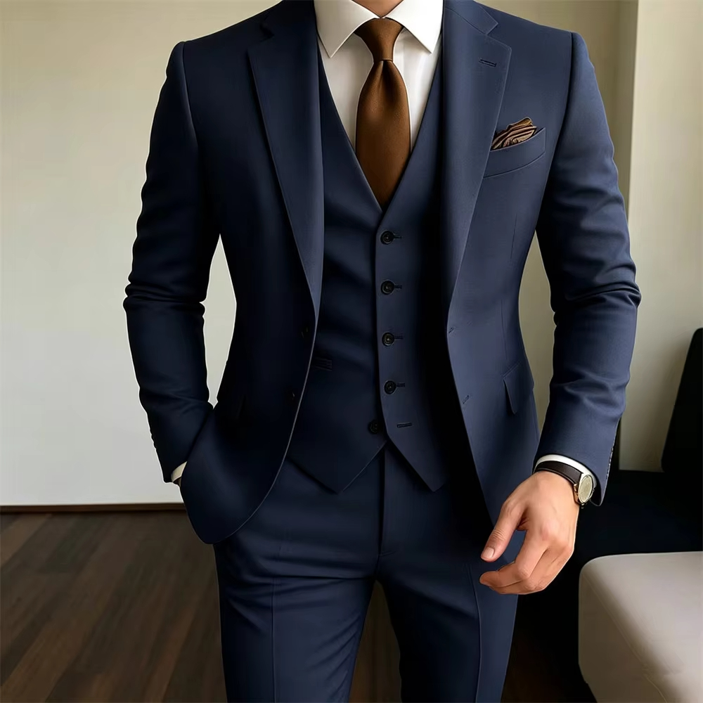 Мужские костюмы цвета хаки, 3  – обзор и цена Men Formal Party Wear Outfit