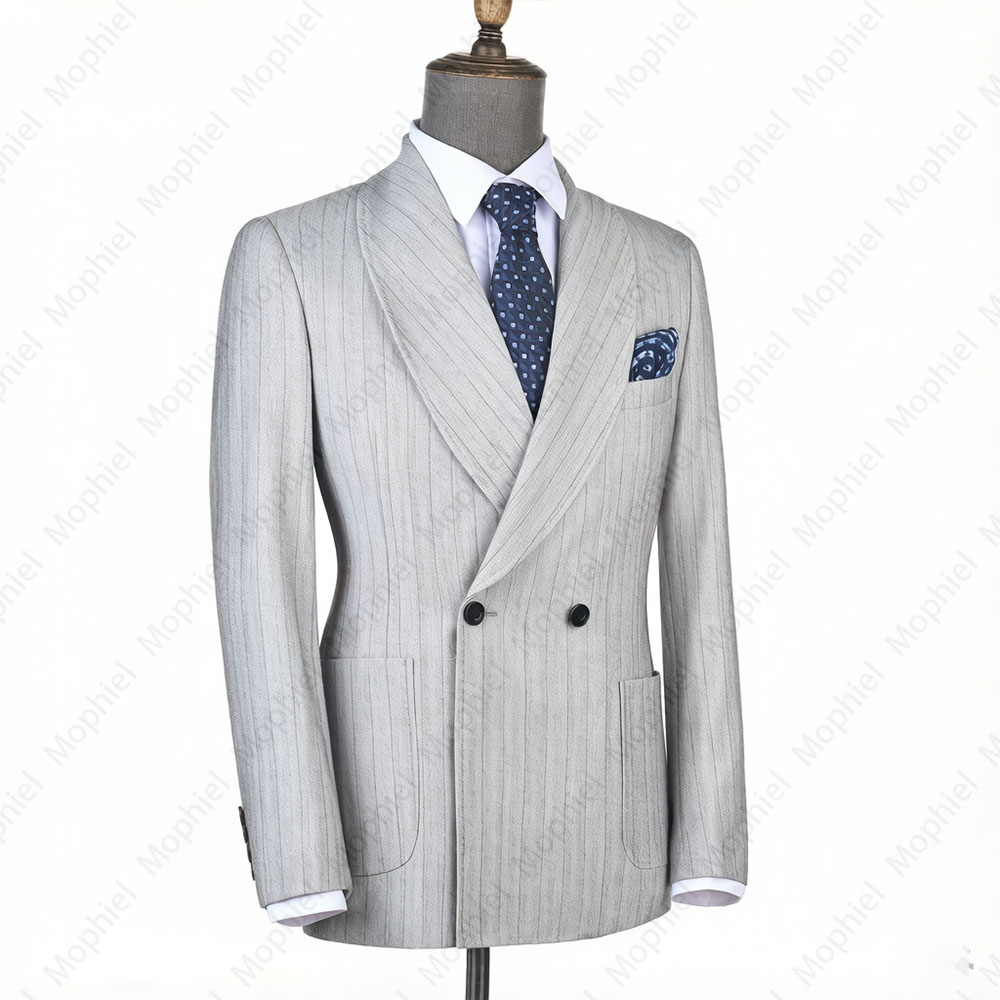Мужской костюм Mophiel светло- – обзор и цена Men Formal Wear With Blazer