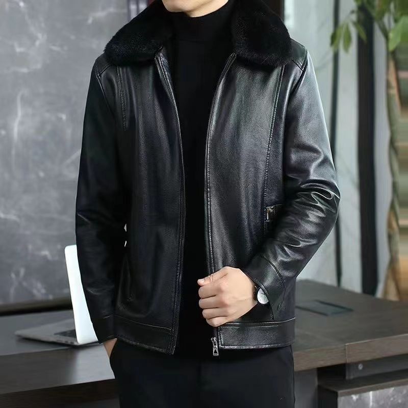 Зимнее кожаное пальто для мужч – обзор и цена Men Formal Wear Design