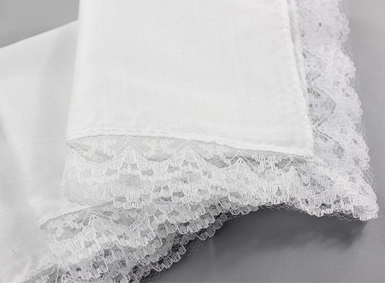 Персонализированные кружевные  – обзор и цена Monogrammed Handkerchief