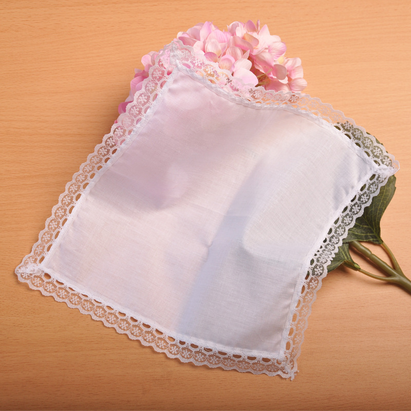 Персонализированные кружевные  – обзор и цена Monogrammed Handkerchief