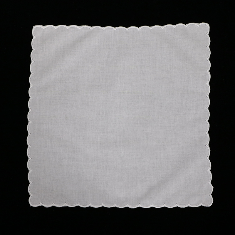 A011 Белые хлопковые носовые п – обзор и цена Monogrammed Handkerchief