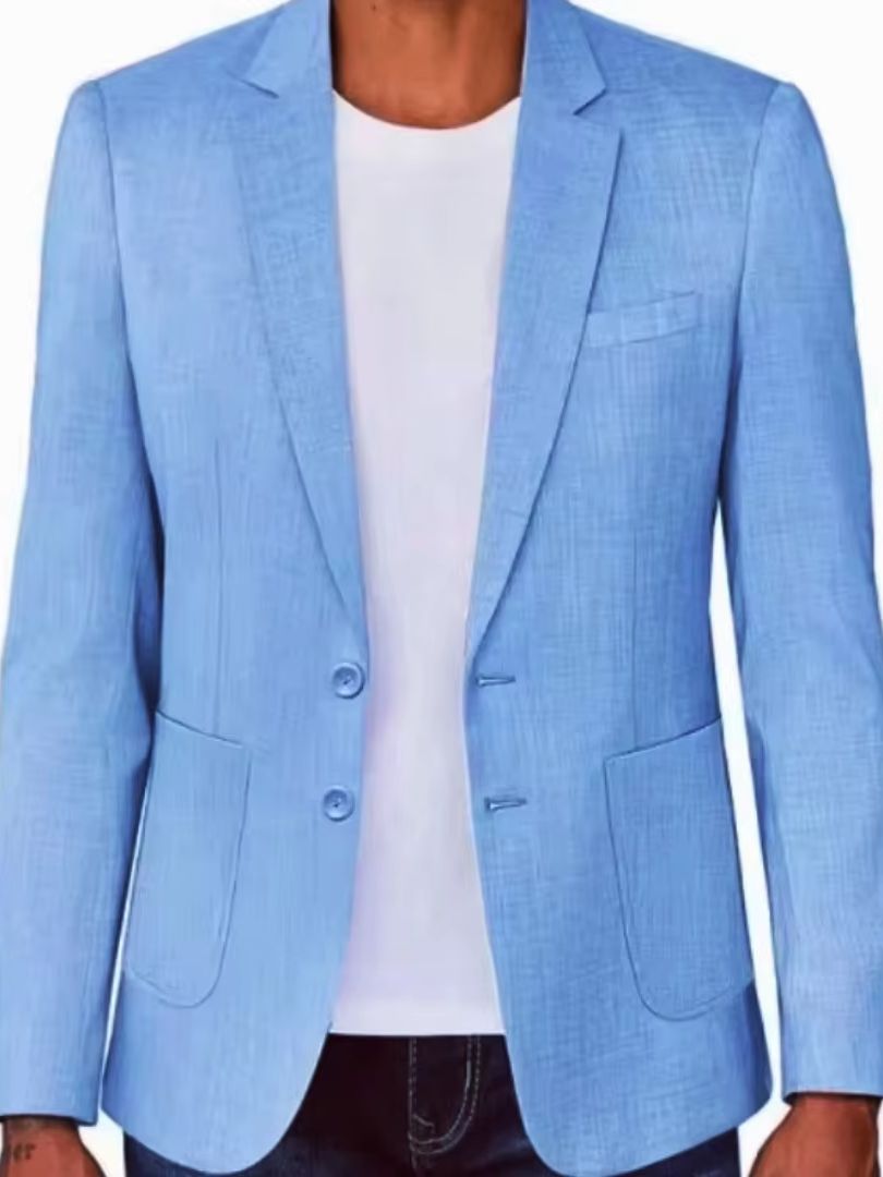 Мужской приталенный льняной пи – обзор и цена Men Formal Wear Design