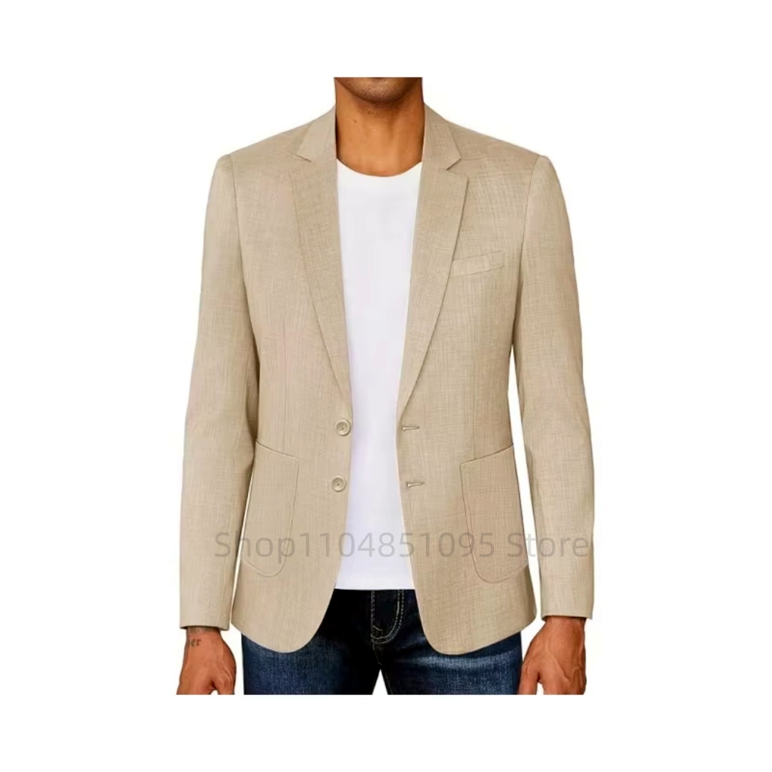 Мужской приталенный льняной пи – обзор и цена Men Formal Wear Design