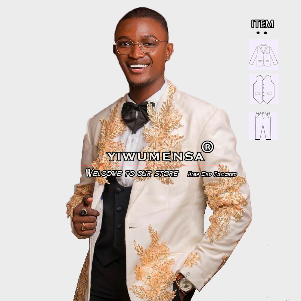 Мужские костюмы из трех предме – обзор и цена Men Formal Wear With Blazer