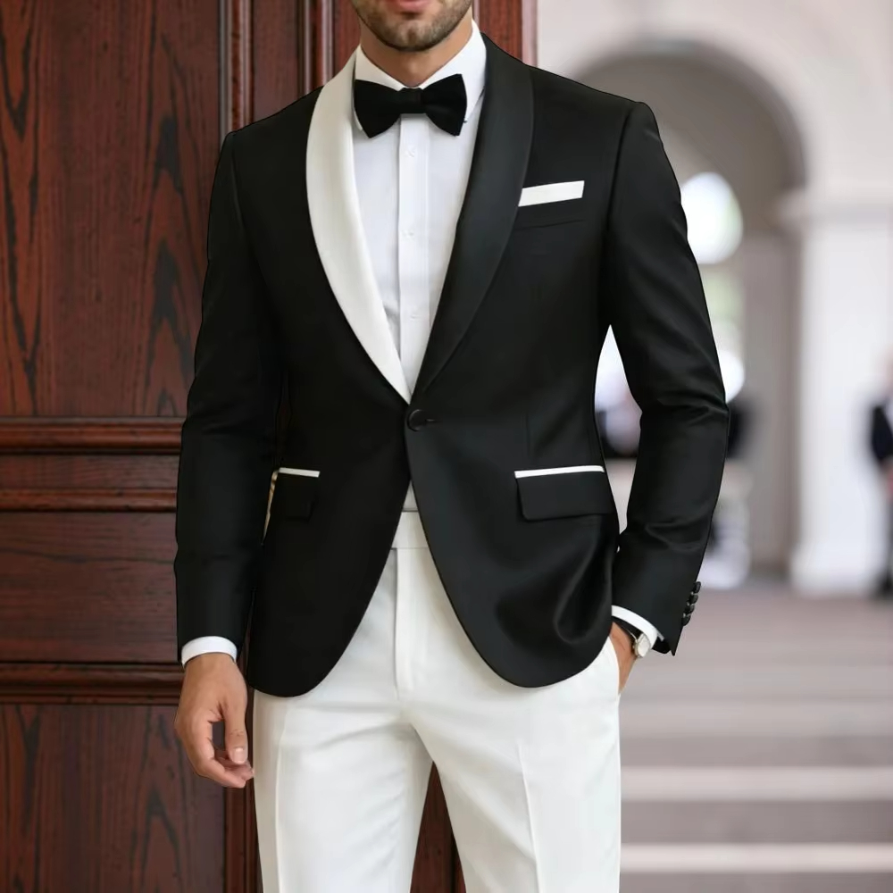 Мужской деловой костюм-двойка  – обзор и цена Men'S Formal Evening Wear