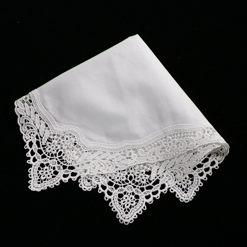 A009 Белые 100% хлопковые круж – обзор и цена Monogrammed Handkerchief
