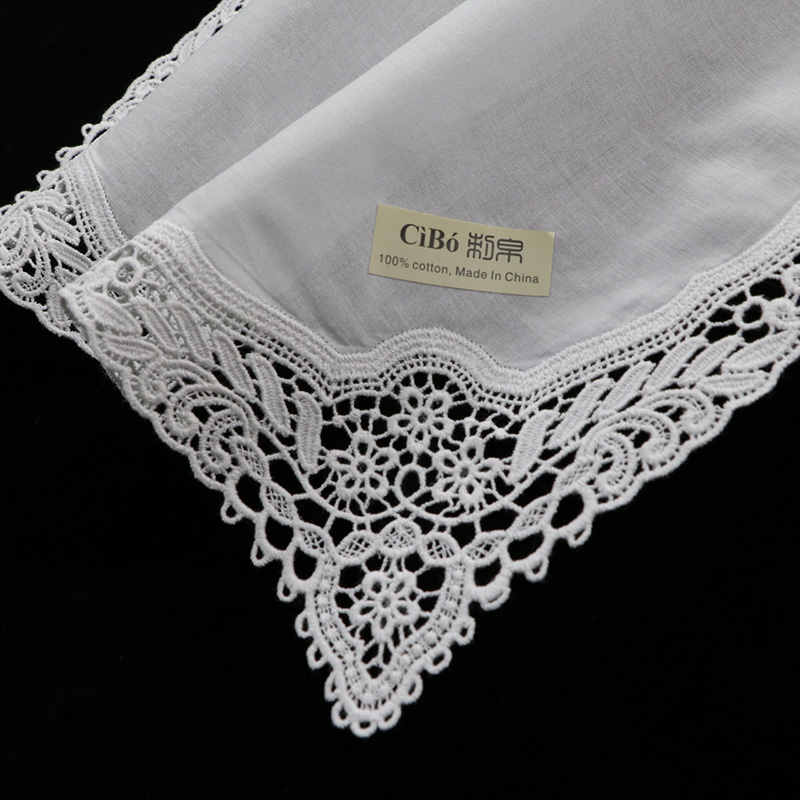 A009 Белые 100% хлопковые круж – обзор и цена Monogrammed Handkerchief